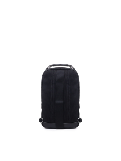 Shop Michael Michael Kors Logo Backpack In Black