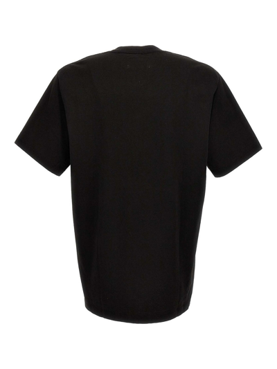 Shop Doublet Logo Embroidery T-shirt In Negro