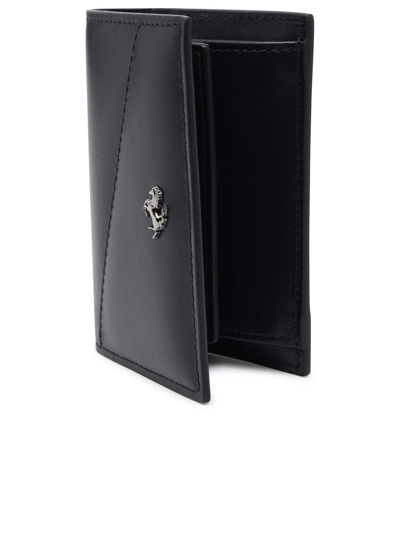 Shop Ferrari Small Wallet In Black