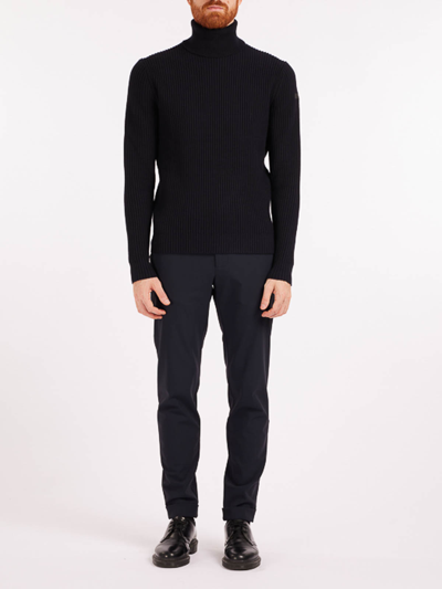 Shop Rrd Roberto Ricci Designs High-neck Sweater In Blue