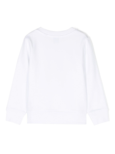 Burberry Crewneck In Blanco