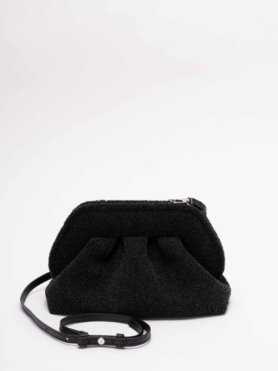 Shop Themoirè `tia Coral Sponge` Clutch Bag In Dark Grey