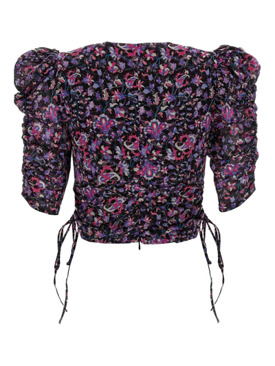 Shop Isabel Marant Étoile Top - Multicolor In Multicolour