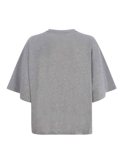 Dsquared2 Logo-print T-shirt In Grey