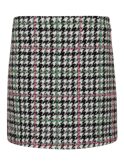 Msgm Skirt In Grey
