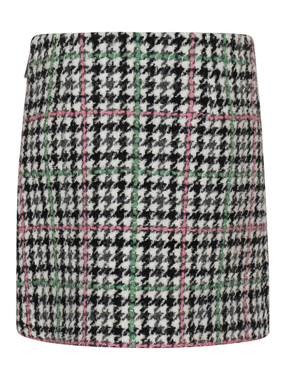 Msgm Skirt In Grey