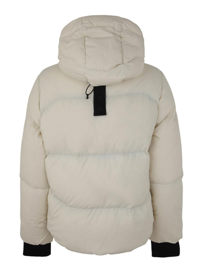 Shop Jg1 Padded Jacket With Hood In White