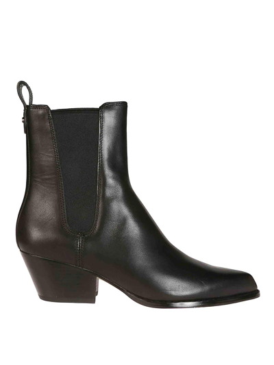 Shop Michael Kors Kinlee Ankle Boots In Black