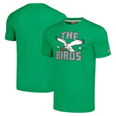 Shop Homage Kelly Green Philadelphia Eagles Hyper Local Tri-blend T-shirt