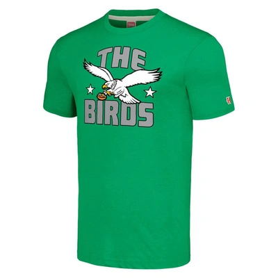 Shop Homage Kelly Green Philadelphia Eagles Hyper Local Tri-blend T-shirt