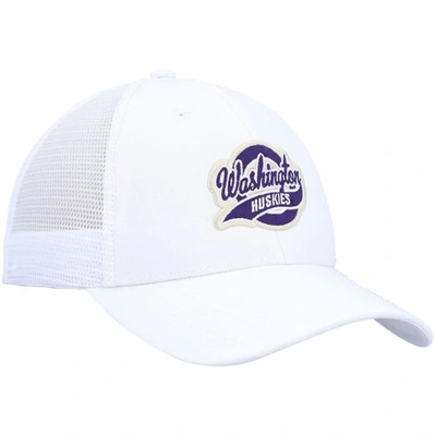 Shop Ahead White Washington Huskies Brant Trucker Adjustable Hat
