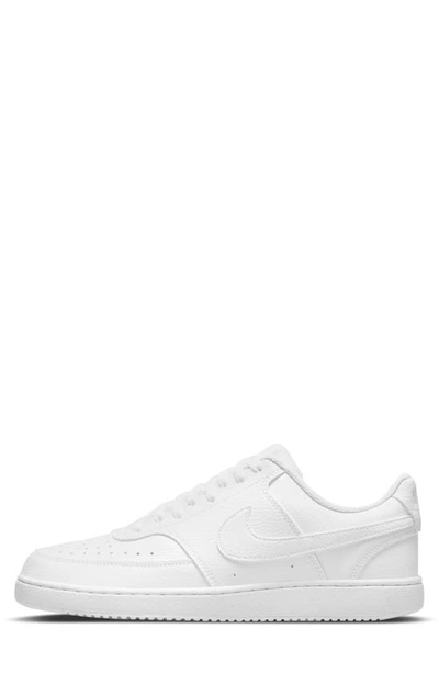 Shop Nike Court Vision Next Nature Sneaker In White/ White/ White