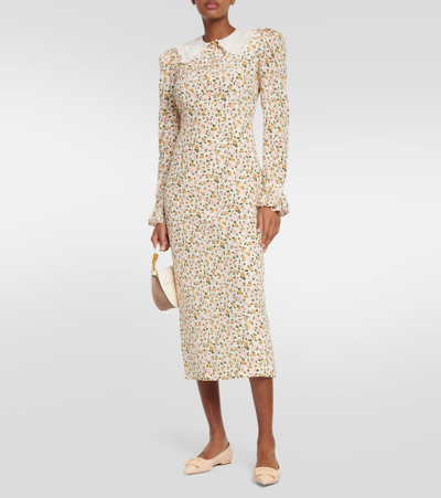 Roger Vivier Gommettine Ball Patent Leather Ballet Flats In Neutrals