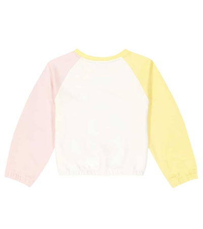 Shop Stella Mccartney Printed Cotton Jersey Sweatshirt In Multicoloured