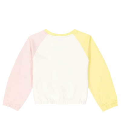 Stella Mccartney Printed Cotton Jersey Sweatshirt In Multicoloured