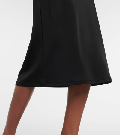 Shop Tove Flor Midi Skirt In Black