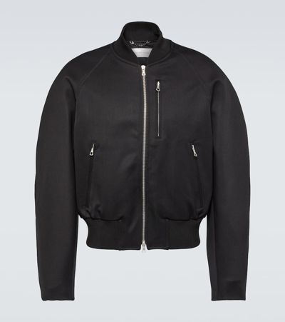 Shop Dries Van Noten Zipped Bomber Jacket In Black