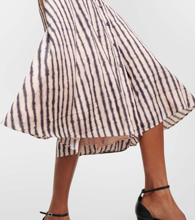 Altuzarra Kiera Printed Midi Dress In Multicoloured