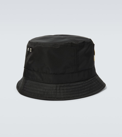 Jacquemus Le Bob Ovalie Bucket Hat In Black