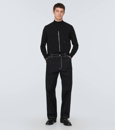 Shop Givenchy Fleece Vest In Black