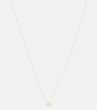 Sophie Bille Brahe 18kt Gold Necklace With Diamonds In Gold