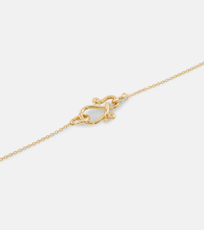 Sophie Bille Brahe 18kt Gold Necklace With Diamonds In Gold