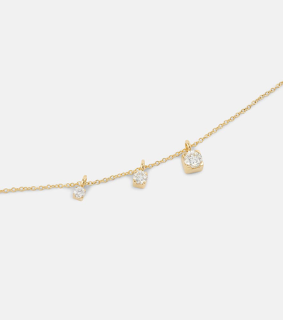 Sophie Bille Brahe 18kt Gold Necklace With Diamonds In Gold