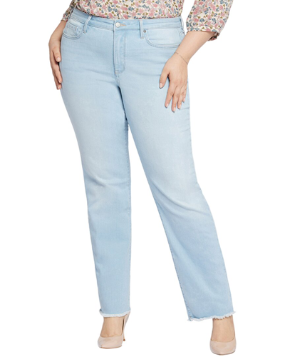 Shop Nydj Plus Relaxed Brightside Straight Leg Jean