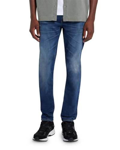 Shop 7 For All Mankind Men's Slimmy Tapered Jeans In Pupil