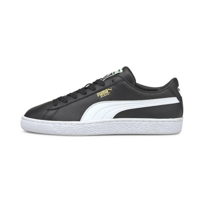 Puma Suede Xl Sneakers In Black Suede In Black- White