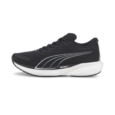 Shop Puma Deviate Nitro™ 2 Wide Men's Running Shoes In Black