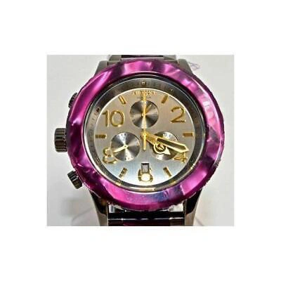 Pre-owned Nixon 42-20 Chrono Chrono Chronograph Watch A037-1345 A0371345