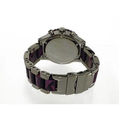 Pre-owned Nixon 42-20 Chrono Chrono Chronograph Watch A037-1345 A0371345