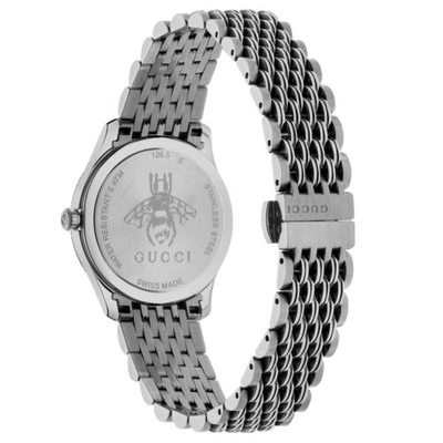 Pre-owned Gucci Ya1265020 Women's G-timeless Black Dial Quartz Watch