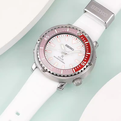 Pre-owned Seiko Prospex Street Series Women's Diver Watch Sut409 (fedex 2 Day)