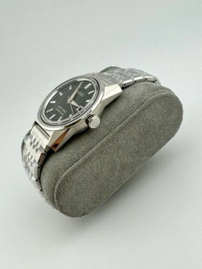 Pre-owned Seiko King  Luxe Ksk Automatic Retro Aged Green Watch Spb391 In Box With Tags