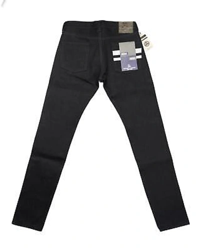 Pre-owned Momotaro 18oz Indigo X Grey Selvedge Denim Jeans Gtb Tight Tapered 0306-52gsp 35