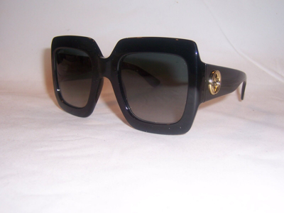 Pre-owned Gucci Sunglasses Gg 0053sn 001 Black/gray Gradient Authentic 0053