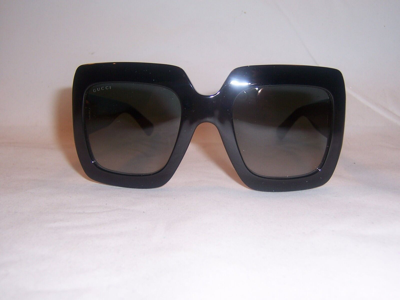 Pre-owned Gucci Sunglasses Gg 0053sn 001 Black/gray Gradient Authentic 0053