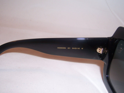 Pre-owned Gucci Sunglasses Gg 0053sn 001 Black/gray Gradient Authentic 0053