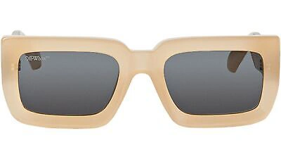Pre-owned Off-white Boston Sand Dark Grey Boston Sand Sunglasses In Gray