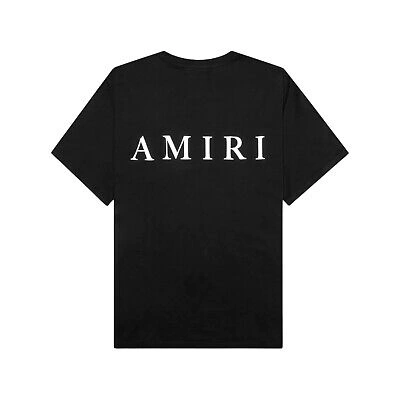 Pre-owned Amiri Ma Core Logo Tee Mens Style : Pxmjt002 In Black