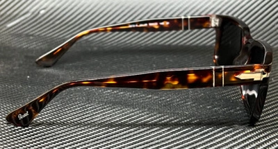 Pre-owned Persol Po3272s 24 48 Brown Havana Polarized Unisex 53 Mm Sunglasses