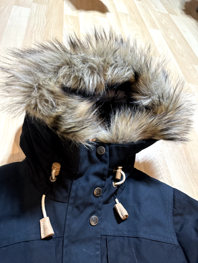 Pre-owned Fjall Raven Fjallraven Singi Down Jacket Women's Winter Jacket Black G1000 Size Xs