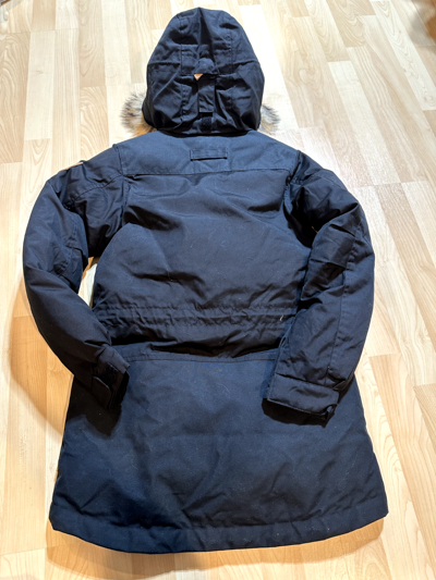 Pre-owned Fjall Raven Fjallraven Singi Down Jacket Women's Winter Jacket Black G1000 Size Xs