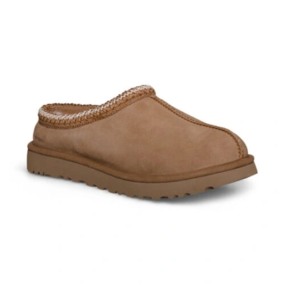 Pre-owned Ugg X Tasman Madhappy Chestnut Suede Comfort Women's Slippers Size Us 8/uk 6 In Brown