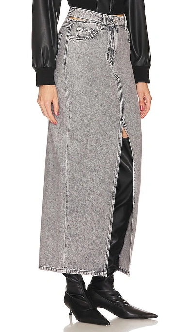 Shop Iro Finji Maxi Skirt In Grey Used