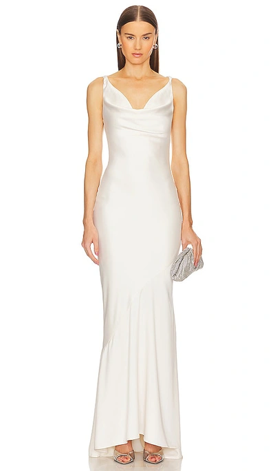 Shop Michael Costello X Revolve Fay Gown In Ivory