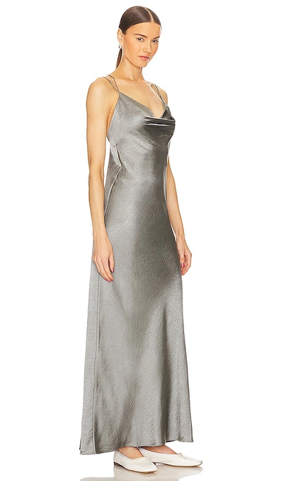 Shop L'academie Olena Dress In Slate