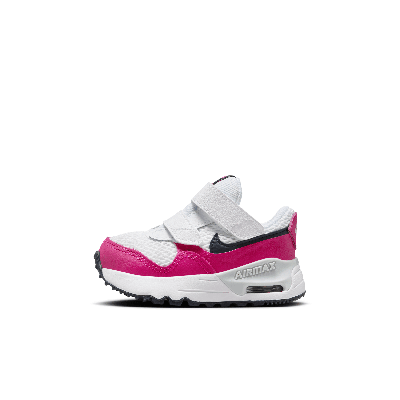 Shop Nike Air Max Systm Baby/toddler Shoes In White